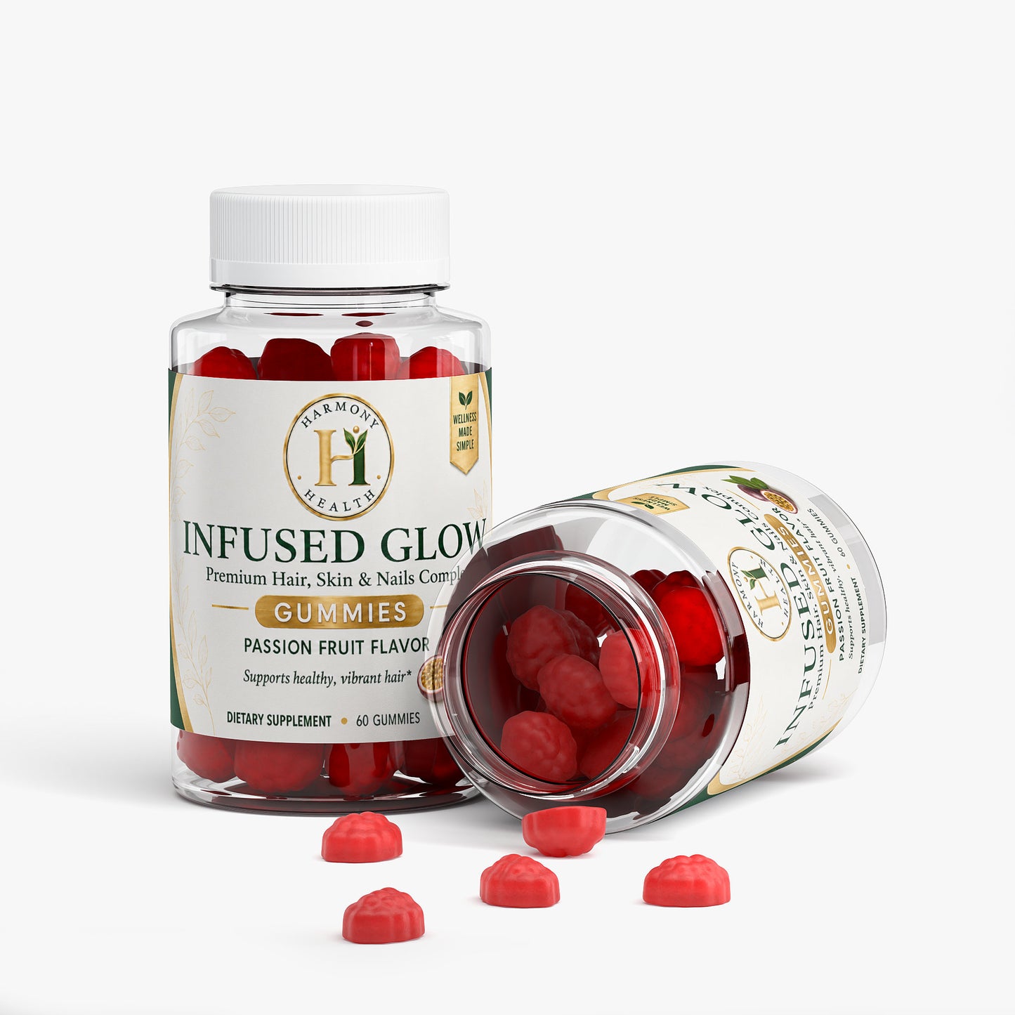 Infused Glow Hair, Skin & Nails Complex Gummies