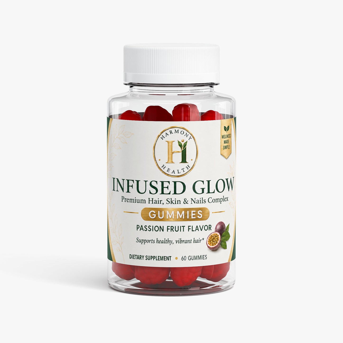 Infused Glow Hair, Skin & Nails Complex Gummies
