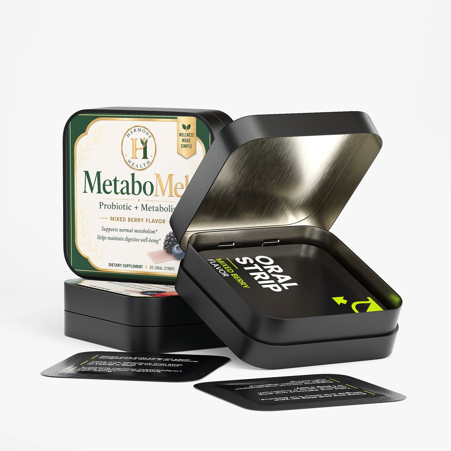 MetaboMelt Probiotic + Metabolism Strips